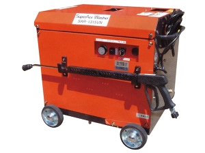 スーパー工業 電動高圧温水洗浄機  200V/SAR-1315